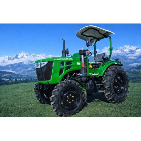 Трактор EUROFENG 554DXL 50к.с, 4х4, на потужному шасі, реверс, євроанавіска із сергою, козирок